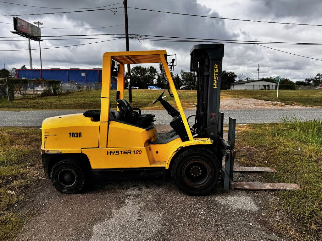 2004 Hyster H120XM Pneumatic Forklift